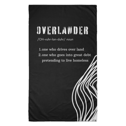 Overlander BW Towel - 35x60